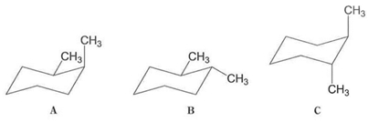 1,2-ジメチルシクロヘキサンの立体異性体の安定性 93回薬剤師国家試験問5